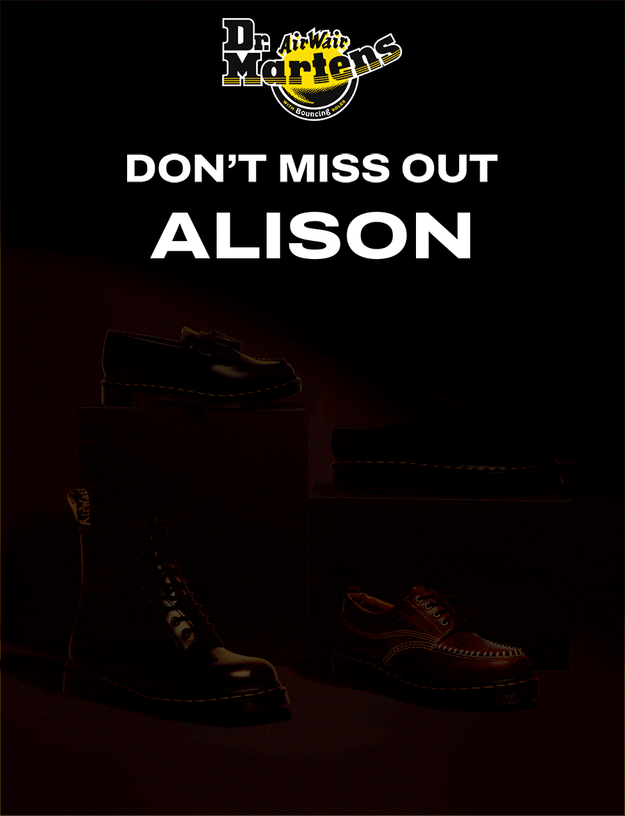 Dr. Martens Personalised Win back email